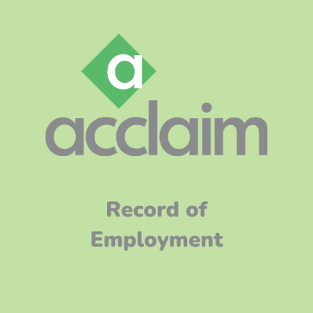 Picture for category Record of Employment