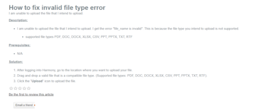 Picture of How to fix invalid file / attachment type error