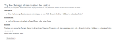Picture of Changing dimension to union